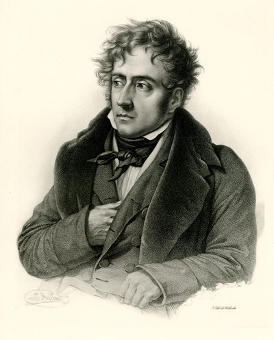 François René Viscount af Châteaubriand af German School