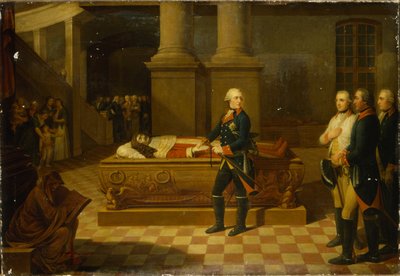 Frederik II i Kurfyrstekrypten af German School