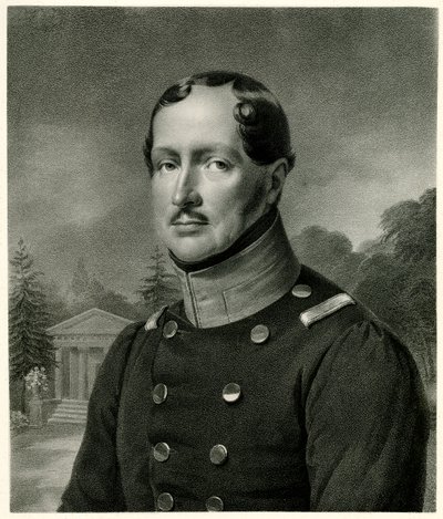 Friedrich Wilhelm III., 1884-90 (fototype) af German School