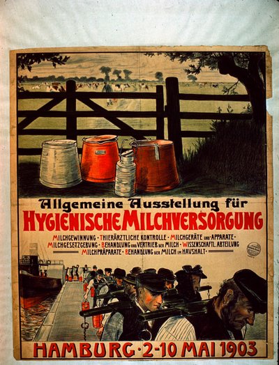 Generel udstilling for sanitær mælkeforsyning, 1903 af German School