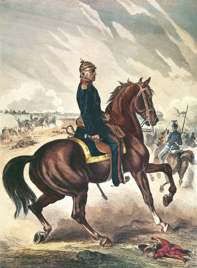 General Helmuth Karl Bernhard von Moltke (1800-91) af German School