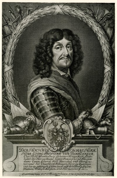 Georg Reichsfreiherr von Derfflinger af German School