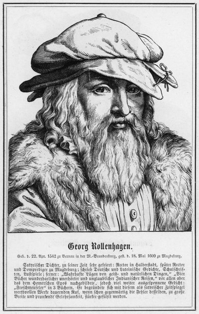 Georg Rollenhagen (gravering) af German School