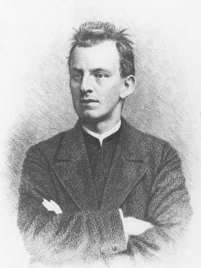 Gerhart Hauptmann (gravering) af German School