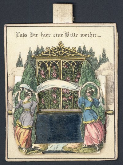 Tysk lykønskningskort af German School