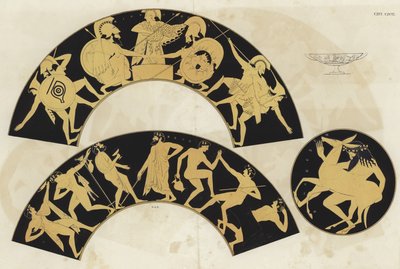 Græsk vase maleri af German School