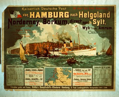 Hamburg til Helgoland af German School