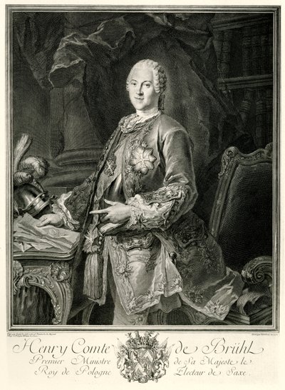 Heinrich Graf Bruehl af German School