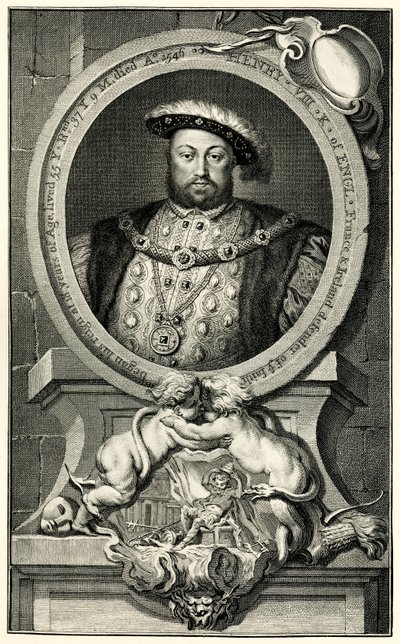 Henrik VIII af German School