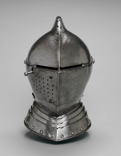 Hjelm, ca. 1560-80 (stål) af German School