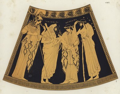 Hercules og Hyllus af German School