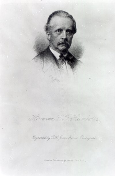 Hermann von Helmholtz, graveret af C.H Jeans af German School