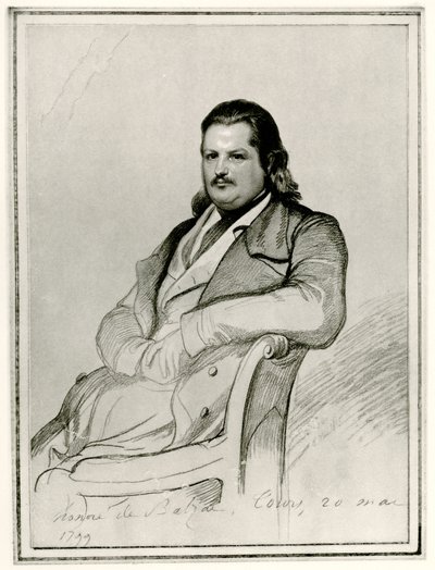 Honoré de Balzac af German School