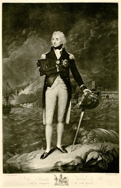 Horatio Lord Nelson, 1884-90 (fototype) af German School