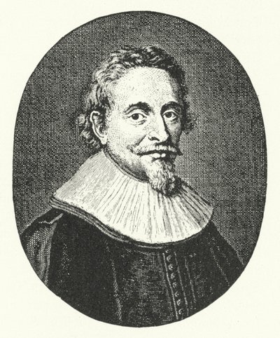 Hugo Grotius, hollandsk jurist (gravering) af German School