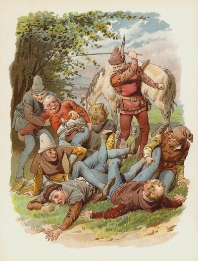 Illustration til Till Eulenspiegel af German School