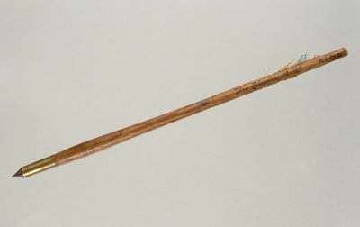 Individuel armbrøstbolt tilhørende prins Otto von Hesse, 1615 (træ) (se også 312140-312142) af German School