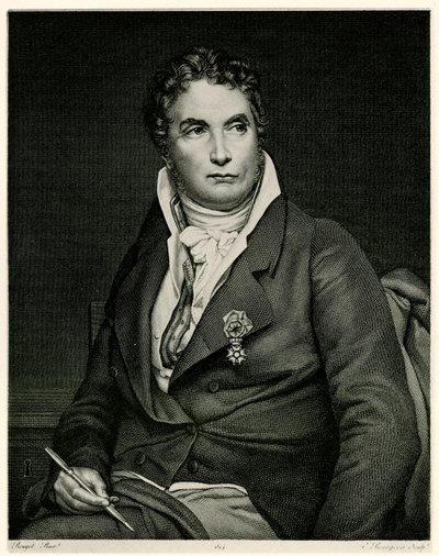 Jacques Louis David, 1884-90 (fototype) af German School