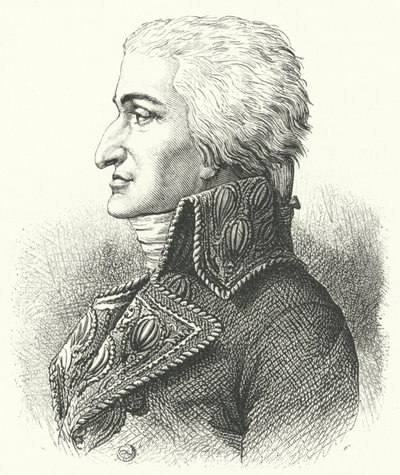 Jean Jacques Regis de Cambaceres, fransk advokat og statsmand, som var en af hovedforfatterne af Napoleon-koden (gravering) af German School