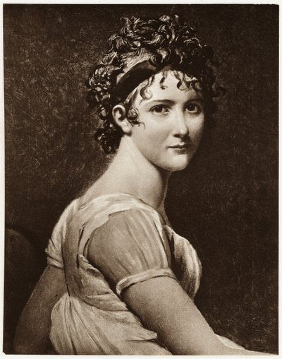 Jeanne Françoise Adelaide Récamier, 1884-90 (fototype) af German School