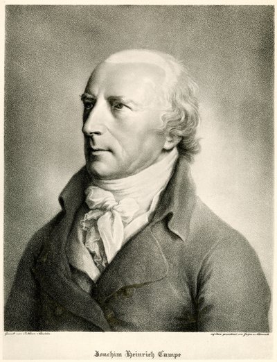 Joachim Heinrich Campe, 1884-90 (fototype) af German School