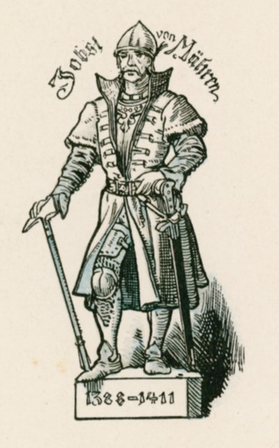 Jobst af Mähren (1388-1411) af German School
