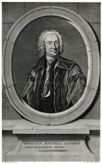 Johann Matthew Gesner af German School