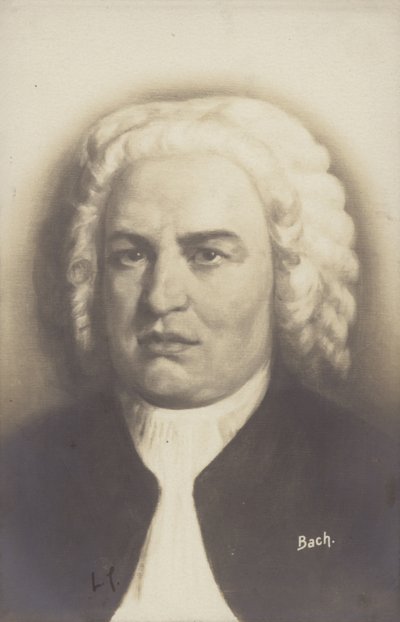 Johann Sebastian Bach, tysk komponist, organist, cembalo, violinist og violinist fra barokperioden (1685-1750) af German School