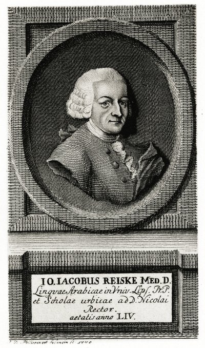 Johannes Jakob Reiske af German School