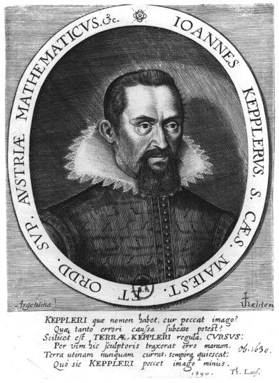 Johannes Kepler (1571-1630) 1590 af German School