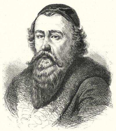 John Amos Comenius, moravisk filosof og teolog (gravering) af German School