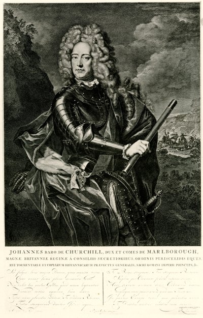 John Churchill af German School