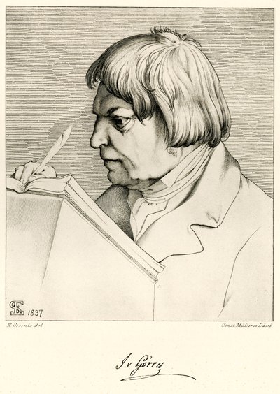 Joseph von Gorres af German School