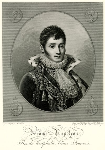 Jerome Bonaparte, 1884-90 af German School
