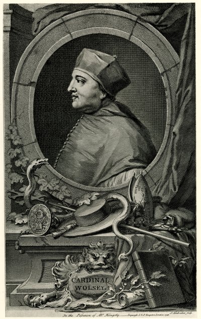 Kardinal Thomas Wolsey af German School