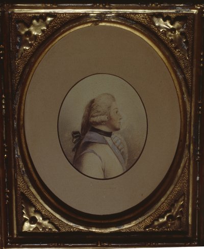 Karl Wilhelm Ferdinand von Bismarck, (wc på papir) af German School