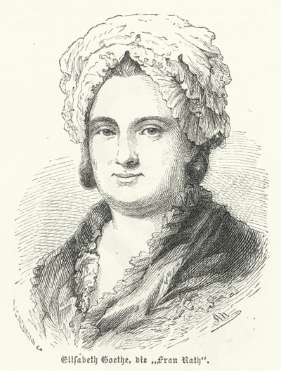 Katharina Elisabeth Goethe, mor til den tyske forfatter Johann Wolfgang Goethe af German School