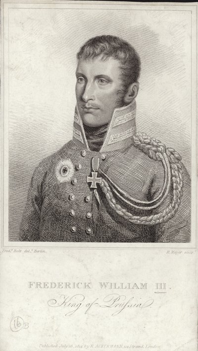 Kong Frederik Vilhelm III af Preussen af German School