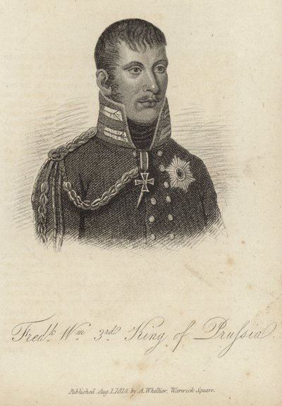 Kong Frederik Vilhelm III af Preussen af German School