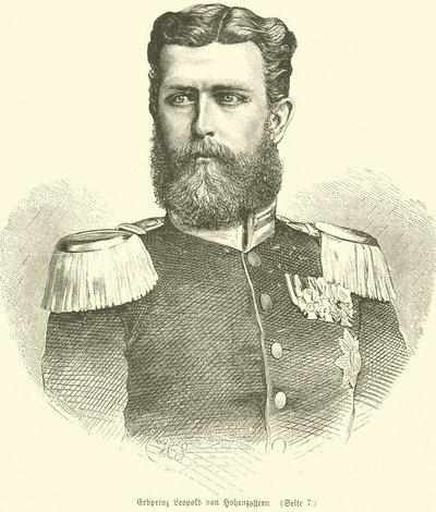 Leopold, Prince of Hohenzollern  af German School