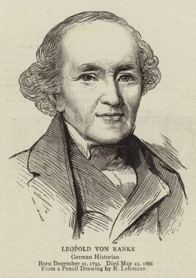Leopold von Ranke (gravering) af German School