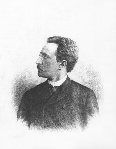 Ludwig Fulda (gravering) af German School