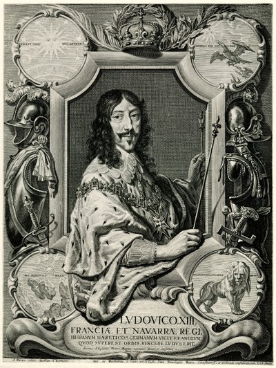 Ludvig XIII. af German School
