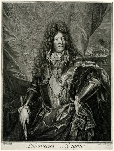 Ludvig XIV. af German School