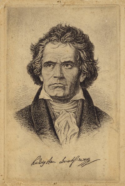 Ludwig van Beethoven, tysk komponist og pianist (1770-1827) af German School