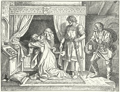 Margaret af Sicilien, datter af den hellige romerske kejser Frederik II, forlod sine sønner efter at have opdaget utroskab af sin mand, Albert den Degenererede, markgreve af Meissen af German School