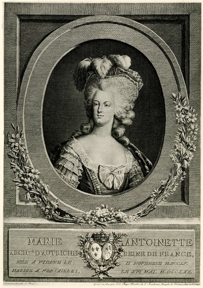 Marie Antoinette af German School