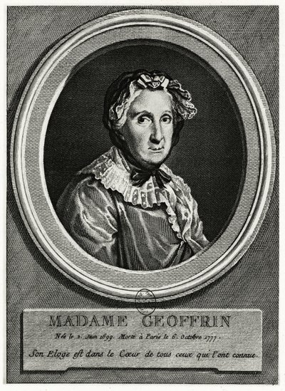 Marie Therese Geoffrin af German School