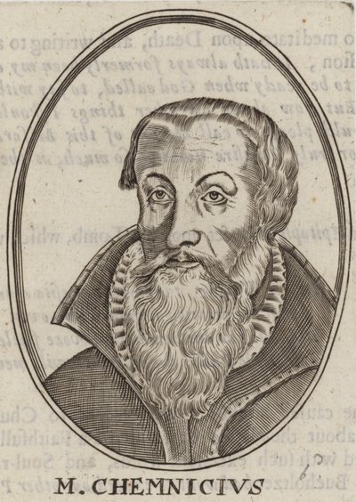 Martin Chemnitz, tysk luthersk teolog og reformator (gravering) af German School