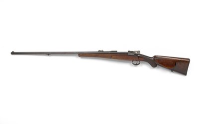 Mauser 7 mm bolt action sportsriffel, c.1900 (riffel, bolt action, sporting, Mauser, 7 mm) af German School